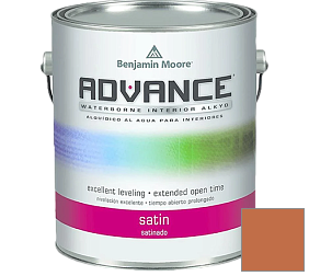 Краска Benjamin Moore 792. Advance Interior Paint-Satin эмаль цвет 2167-20 Pumpkin Pie