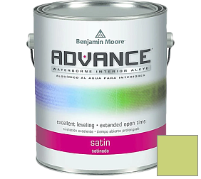 Краска Benjamin Moore 792. Advance Interior Paint-Satin эмаль цвет 417 Feel the Energy