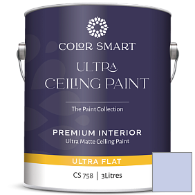 Краска COLOR SMART CS 758 ULTRA CEILING PAINT ультраматовая краска цвет 2068-60 Purple Lace