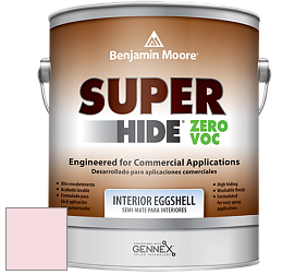 Benjamin Moore 357 Super Hide Zero Voc Interior Eggshell краска цвет 2007-70 Angel Pink