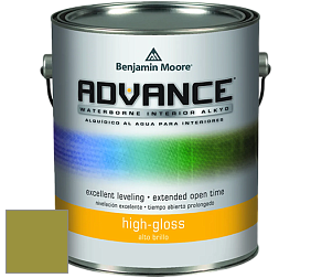 Benjamin Moore 794 Advance Interior Paint-High Gloss глянцевая алкидная эмаль цвет 2146-20 Forest Moss