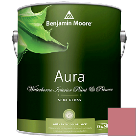 Краска Aura Waterborne Interior Semi-gloss Finish (528) цвет 2006-40 Glamour Pink