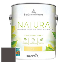 Benjamin Moore 514 Natura Interior Semi-Gloss Finish краска цвет 2130-10 Black Bean Soup