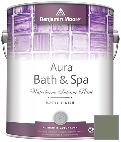 Краска Benjamin Moore Aura Bath & Spa Interior Paint Matte Finish (532) цвет HC-126 BM HC-126