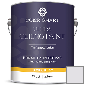 Краска COLOR SMART CS 758 ULTRA CEILING PAINT ультраматовая краска цвет 2117-70 Dreamy Cloud