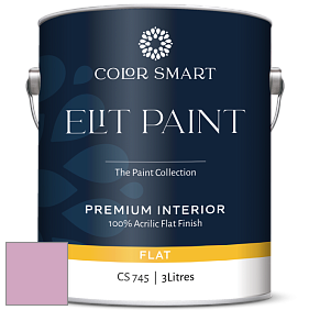 COLOR SMART CS 745 ELIT PAINT глубокоматовая моющаяся краска цвет 2083-50 Pink Pansy