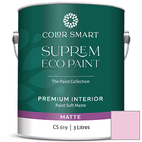 Краска COLOR SMART CS 619 SUPREM ECO PAINT матовая краска цвет 2086-60 Sweet Taffy