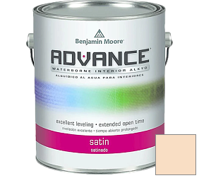 Краска Benjamin Moore 792. Advance Interior Paint-Satin эмаль цвет 128 Florida Seashells
