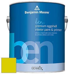 Benjamin Moore Ben W626 Premium Interior Latex Eggshell краска цвет 2025-30 New Lime