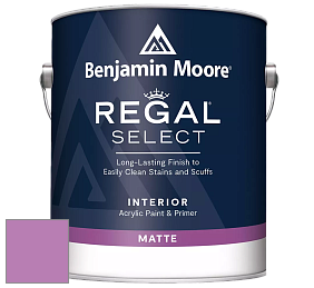 Benjamin Moore 548 IRegal Select Interior Paint - Matte краска цвет 2075-40 Pink Raspberry