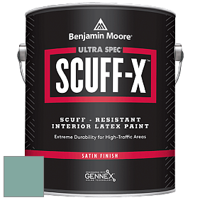 Benjamin Moore 486 Ultra Spec SCUFF-X Interior Satin Finish краска цвет NCS S 3020-B70G 
