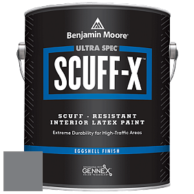 Benjamin Moore 485 Ultra Spec SCUFF-X Interior Eggshell Finish краска цвет 2121-20 Steel Wool