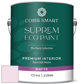 COLOR SMART CS 619 SUPREM ECO PAINT матовая краска цвет 2086-70 50's Pink
