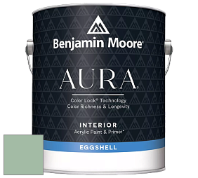 Benjamin Moore Aura 524 Waterborne Interior Eggshell Finish краска цвет 627 Spring Break