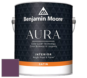 Benjamin Moore Aura 526 Waterborne Interior Satin Finish покрытие цвет NCS S 5040-R40B 