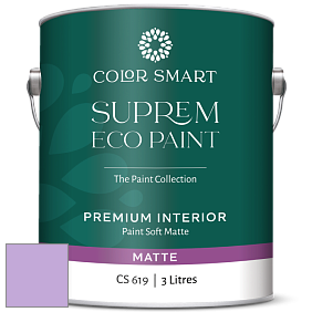 COLOR SMART CS 619 SUPREM ECO PAINT матовая краска цвет NCS S 1040-R50B 