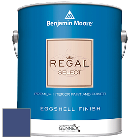 Benjamin Moore 549 Regal Select Waterborne Interior Eggshell Finish краска цвет 2067-20 Starry Night Blue
