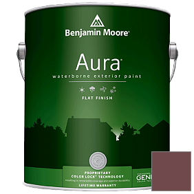 Краска Aura Waterborne Exterior Flat Finish (629) цвет 2082-10 Chestnut