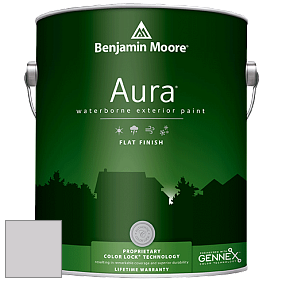 Benjamin Moore Aura 629 Waterborne Exterior Flat Finish краска цвет 1451 Violet Pearl