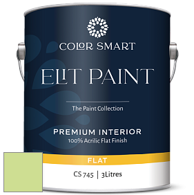 COLOR SMART CS 745 ELIT PAINT глубокоматовая моющаяся краска цвет NCS S 0540-G40Y 