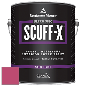 Benjamin Moore 484 Ultra Spec SCUFF-X Interior Matte Finish краска цвет 2086-30 Rosy Blush