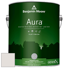 Benjamin Moore Aura 629 Waterborne Exterior Flat Finish краска цвет 2109-70 A la Mode