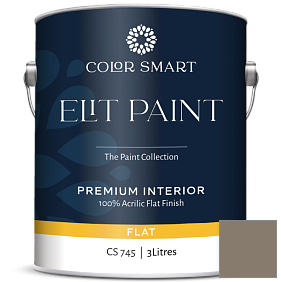 Краска COLOR SMART CS 745 ELIT PAINT глубокоматовая моющаяся краска цвет AC-3 BM AC-3