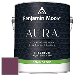 Benjamin Moore Aura 528 Waterborne Interior Semi-gloss Finish краска цвет NCS S 5040-R30B 