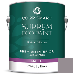 Краска COLOR SMART CS 619 SUPREM ECO PAINT матовая краска цвет 1454 Sleepy Hollow