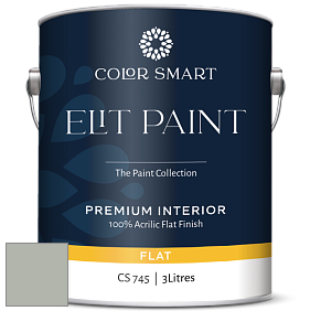 COLOR SMART CS 745 ELIT PAINT глубокоматовая моющаяся краска цвет 2138-50 Misted Green