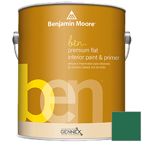 Краска Ben Premium Interior Latex Flat (W625) цвет 2044-10 Green