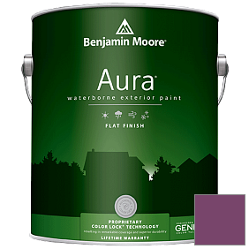 Краска Aura Waterborne Exterior Flat Finish (629) цвет 2074-20 Summer Plum