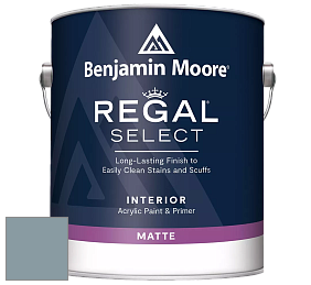Benjamin Moore 548 IRegal Select Interior Paint - Matte краска цвет 2135-40 Province Blue