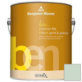 Краска Ben Premium Interior Latex Flat (W625) цвет 625 Feather Green