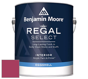 Benjamin Moore 549 Regal Select Waterborne Interior Eggshell Finish краска цвет 2079-20 Blushing Red