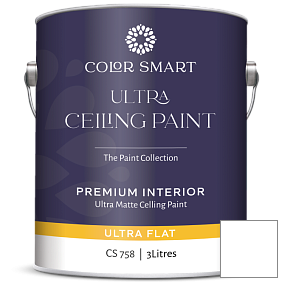 Краска COLOR SMART CS 758 ULTRA CEILING PAINT ультраматовая краска цвет 2010-70 Frosty Pink