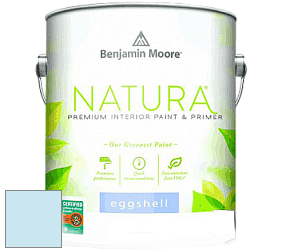 Benjamin Moore 513 Natura Interior Eggshell Finish краска с блеском цвет 2065-70 Bashful Blue