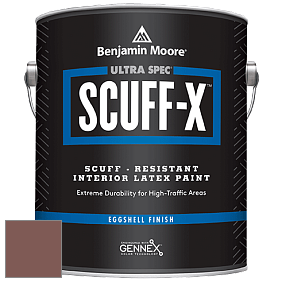 Benjamin Moore 485 Ultra Spec SCUFF-X Interior Eggshell Finish краска цвет 2102-30 Pueblo Brown