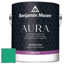 Benjamin Moore Aura 522 Interior Paint - Matte краска цвет 2045-30 Green Leaf