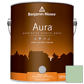 Краска Aura Waterborne Exterior Low Lustre Finish (634) цвет 563 Douglas Fern