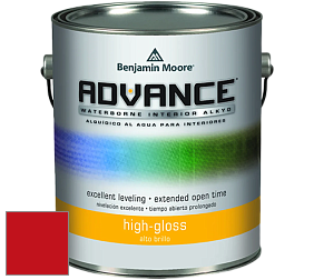 Benjamin Moore 794 Advance Interior Paint-High Gloss глянцевая алкидная эмаль цвет RAL 3020 