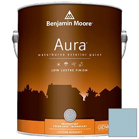 Краска Aura Waterborne Exterior Low Lustre Finish (634) цвет 1676 Northern Air
