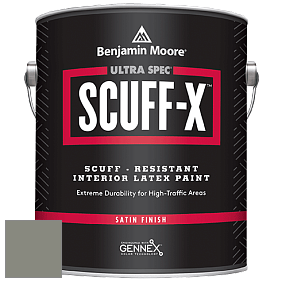Benjamin Moore 486 Ultra Spec SCUFF-X Interior Satin Finish краска цвет NCS S 5005-G50Y 