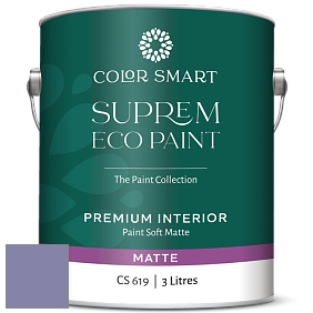 COLOR SMART CS 619 SUPREM ECO PAINT матовая краска цвет 2070-40 Spring Purple