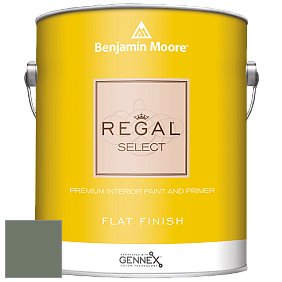 Benjamin Moore 547 Regal Select Waterborne Interior Flat Finish краска цвет HC-125 BM HC-125