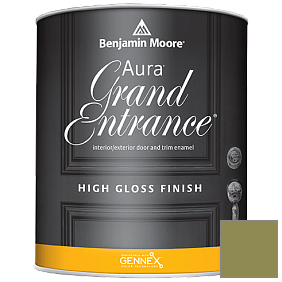 Краска Aura Grand Entrance High Gloss (148) цвет 2145-20 Terrapin Green