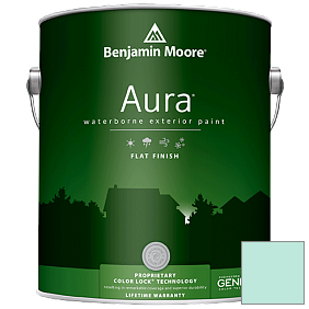 Краска Aura Waterborne Exterior Flat Finish (629) цвет 2047-60 Ocean Spray