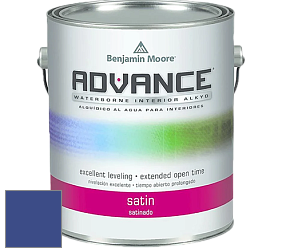 Benjamin Moore 792 Advance Interior Paint-Satin эмаль цвет NCS S 4055-R70B 