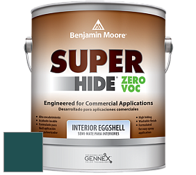 Benjamin Moore 357 Super Hide Zero Voc Interior Eggshell краска цвет NCS S 6530-B30G 