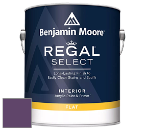 Benjamin Moore 547 Regal Select Waterborne Interior Flat Finish краска цвет NCS S 5040-R50B 